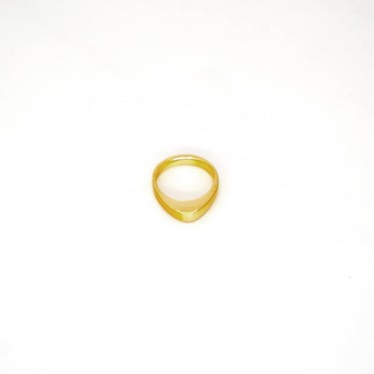 Minimalist Curve Brass Ring | Eneo - Ecodunia