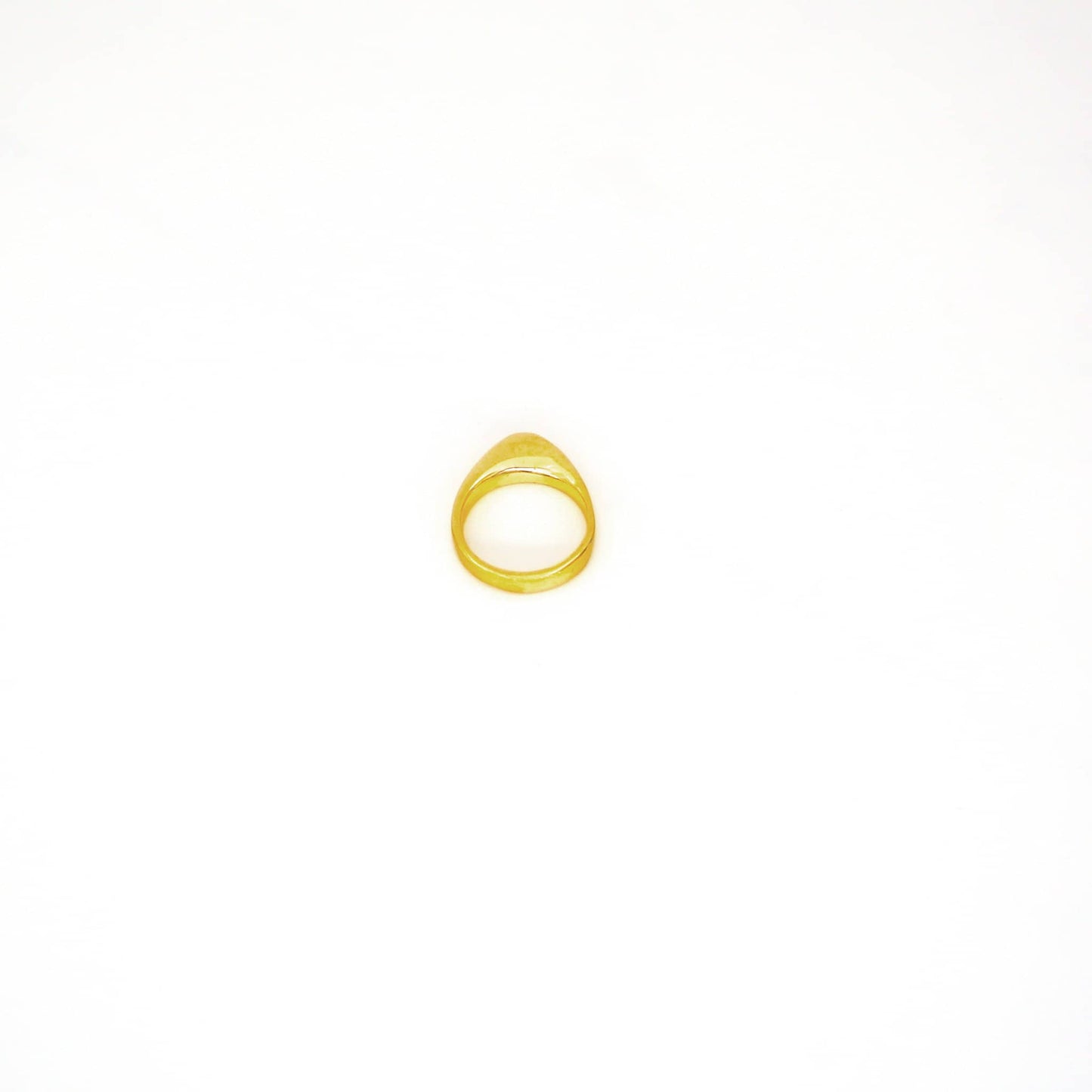 Eneo Minimalist Curve Ring in Brass