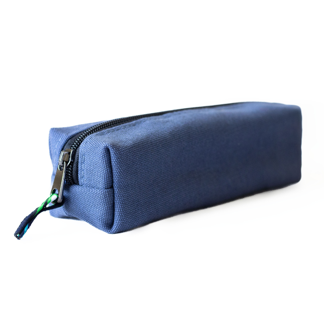 Pencil Pouch Zipper Bag #color_pale-blue