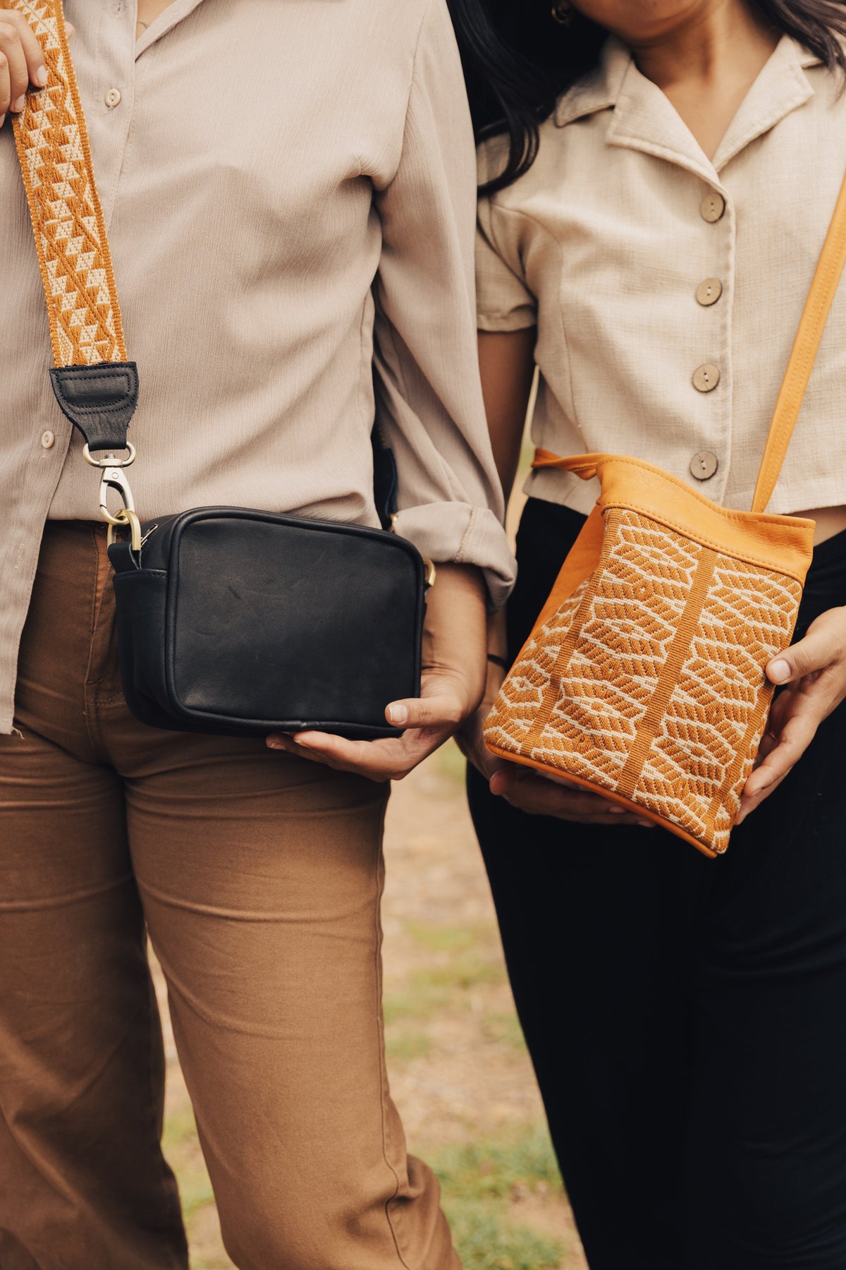 Woven Bucket Bag