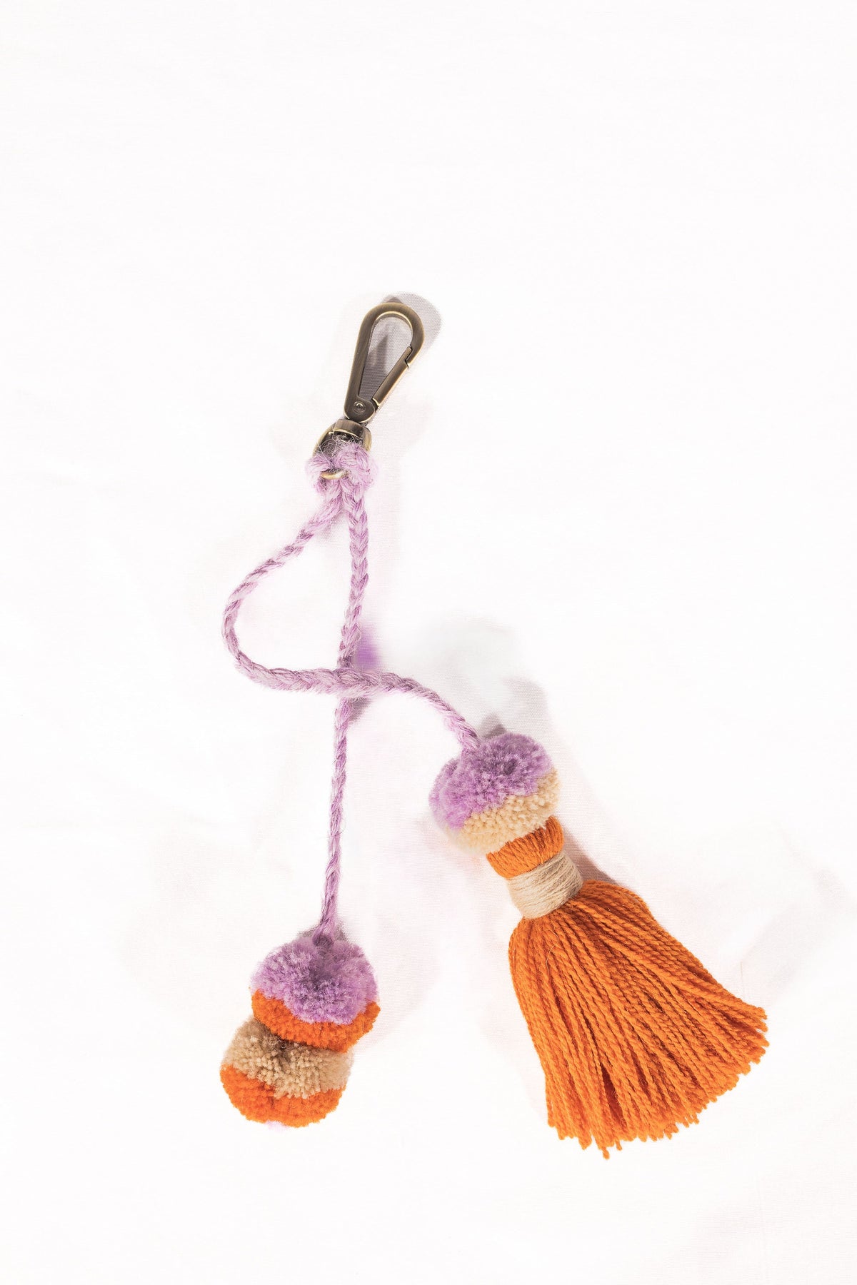 Tassel Pom Pom Keychain