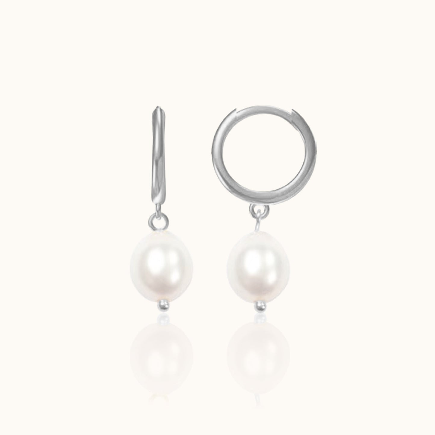 Freshwater Natural Pearl Dangle Earrings