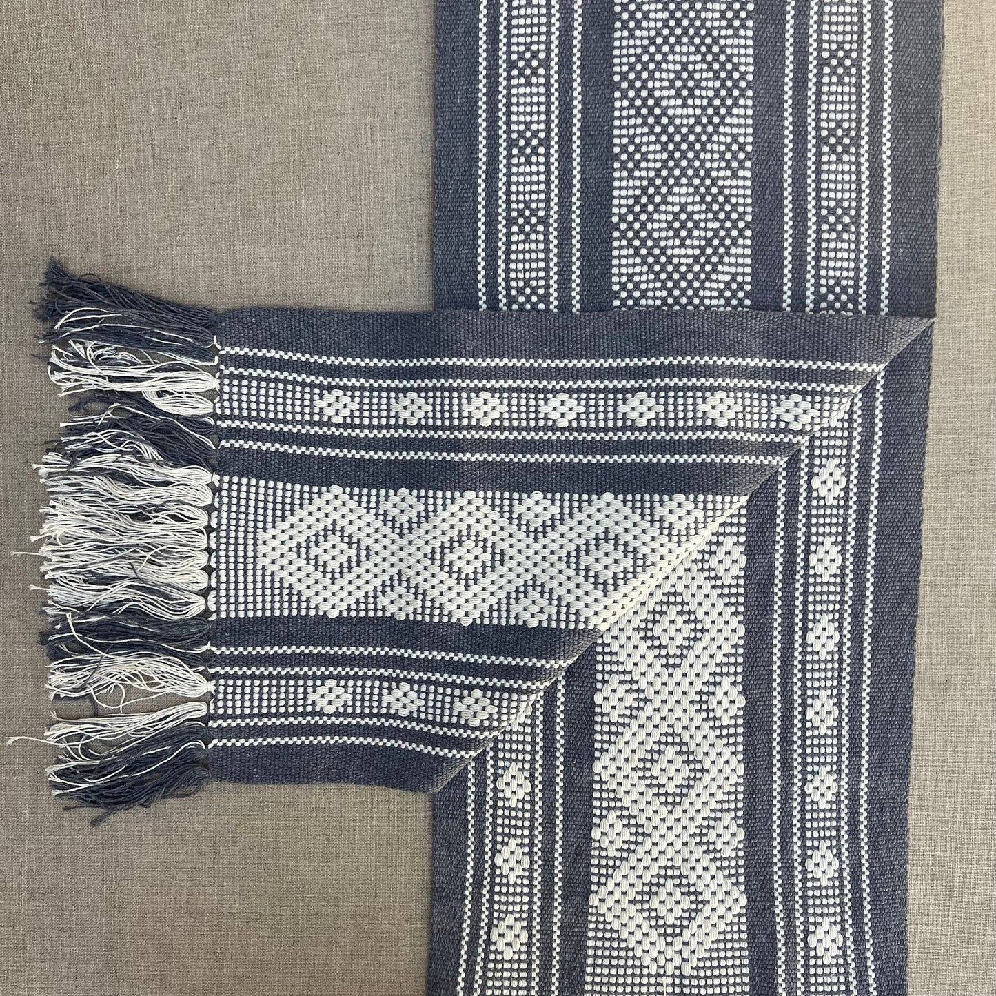 Handwoven Cotton Table Runner