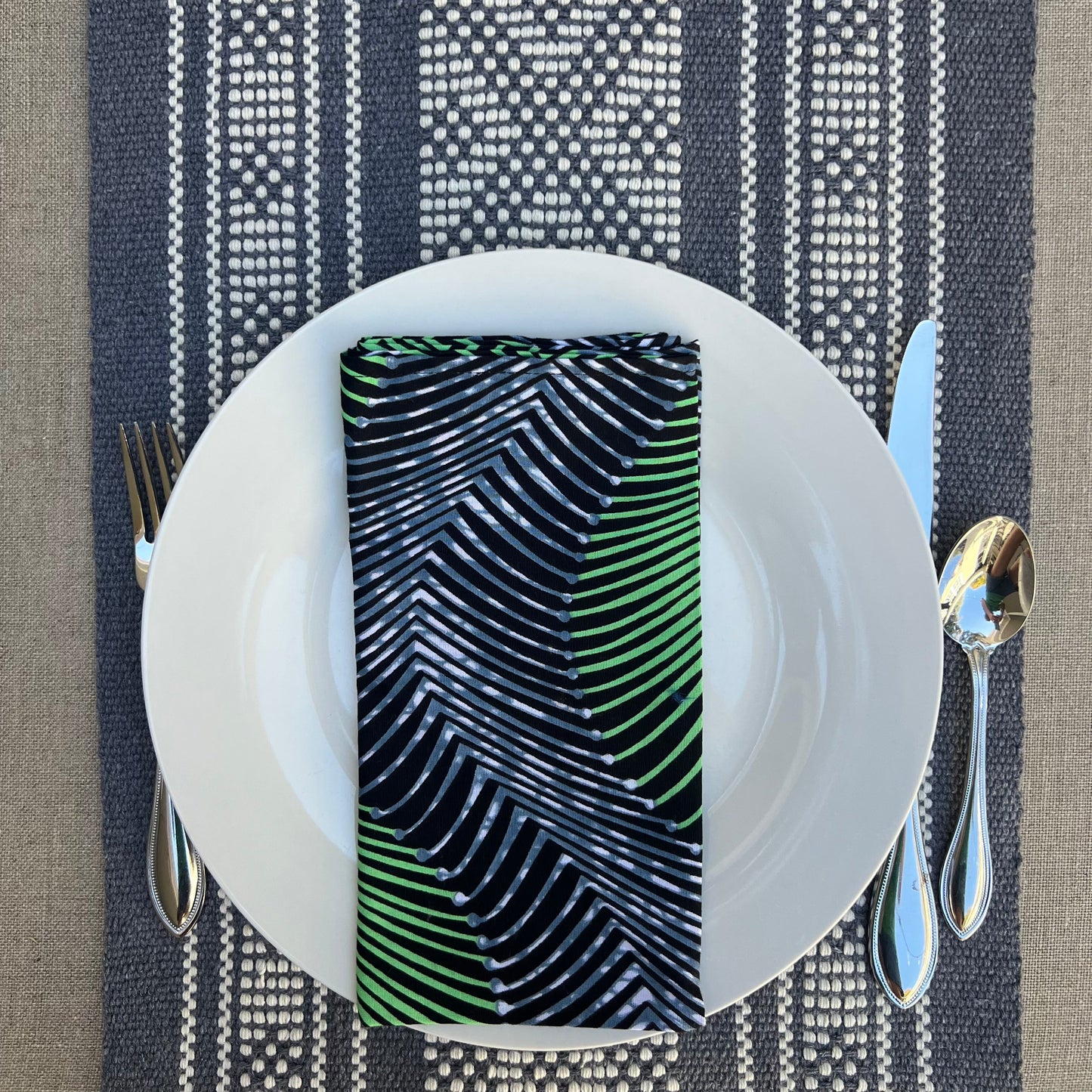 Handwoven Cotton Table Runner
