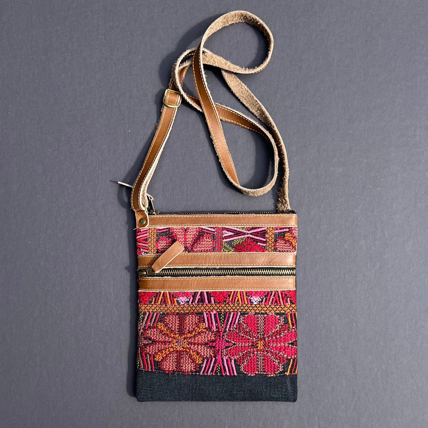 Huipil 2-Pocket Crossbody (Multiple Colors Available)
