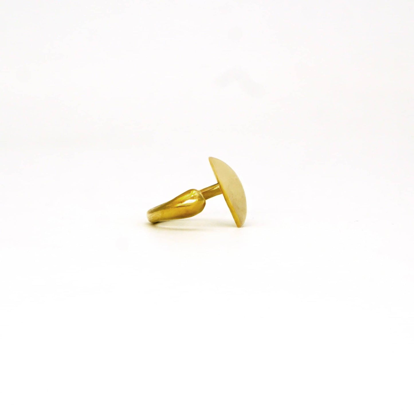Semi-Circle and Teardrop Open Ring | Funzi