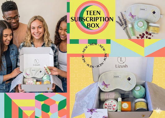 One year - SUBSCRIPTION BOXES for TEENS  - Will be shipped every 3 months