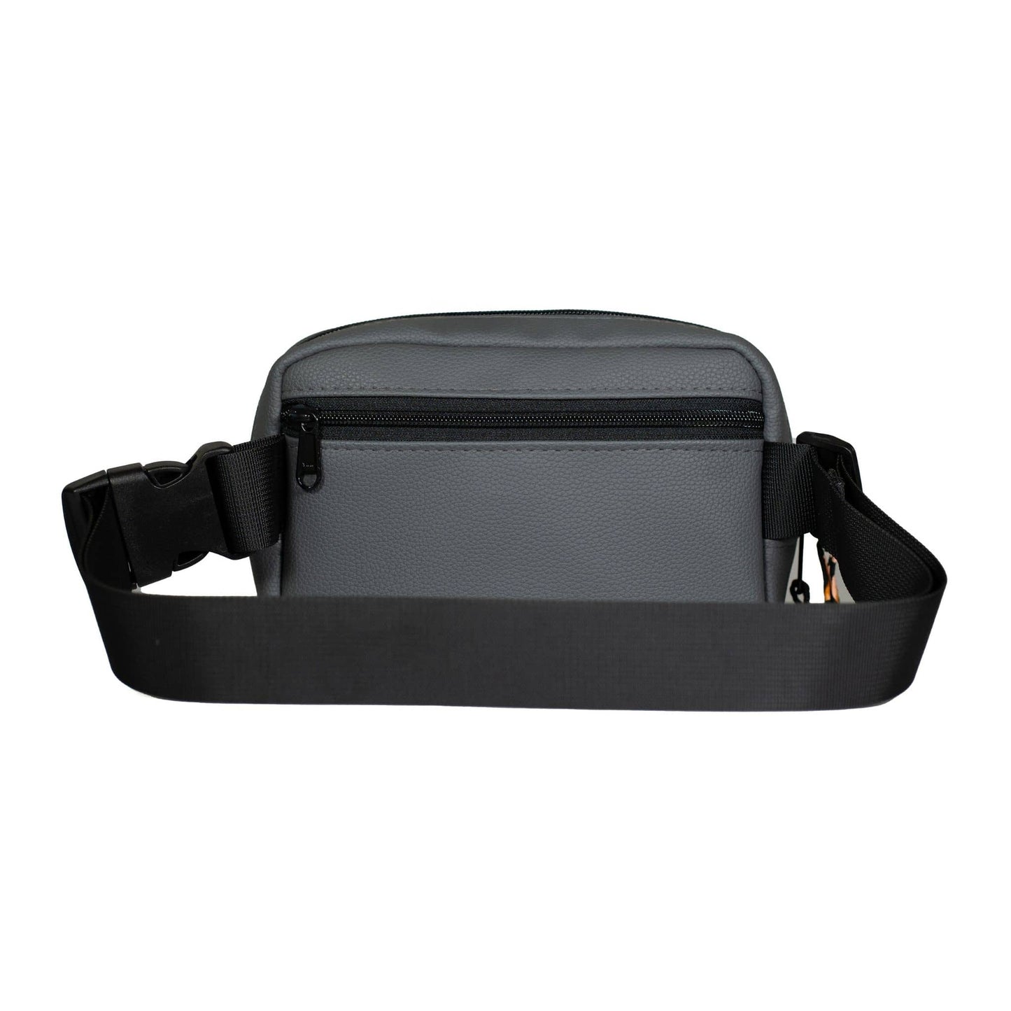 Vegan Leather Crossbody Belt Bag Ecodunia #color_gray