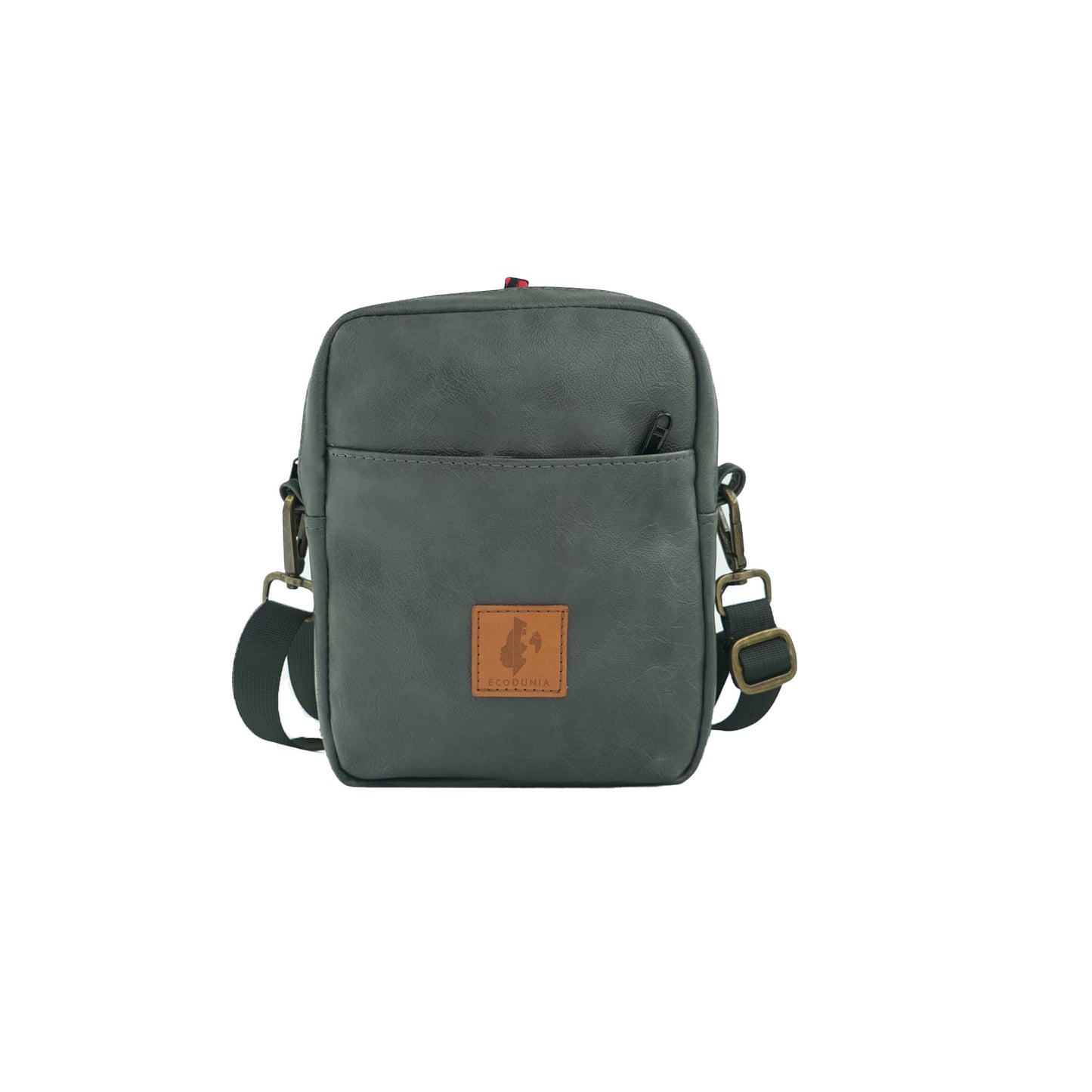 Rozi Vegan Leather Crossbody Bag 2L #color_gray