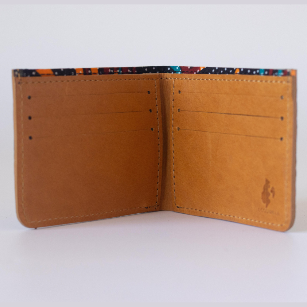Genuine Slim Fish Wallets - Bifold Fish Leather Wallet #color_gray