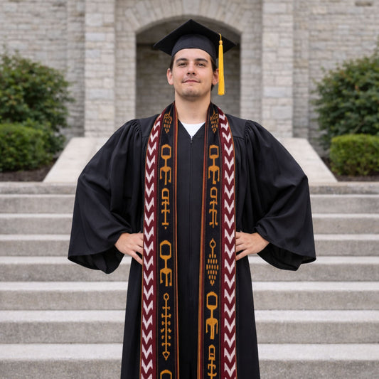 Guatemalan Woven Graduation Stole – Ember