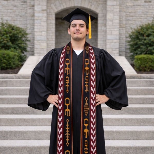 Guatemalan Woven Graduation Stole – Ember