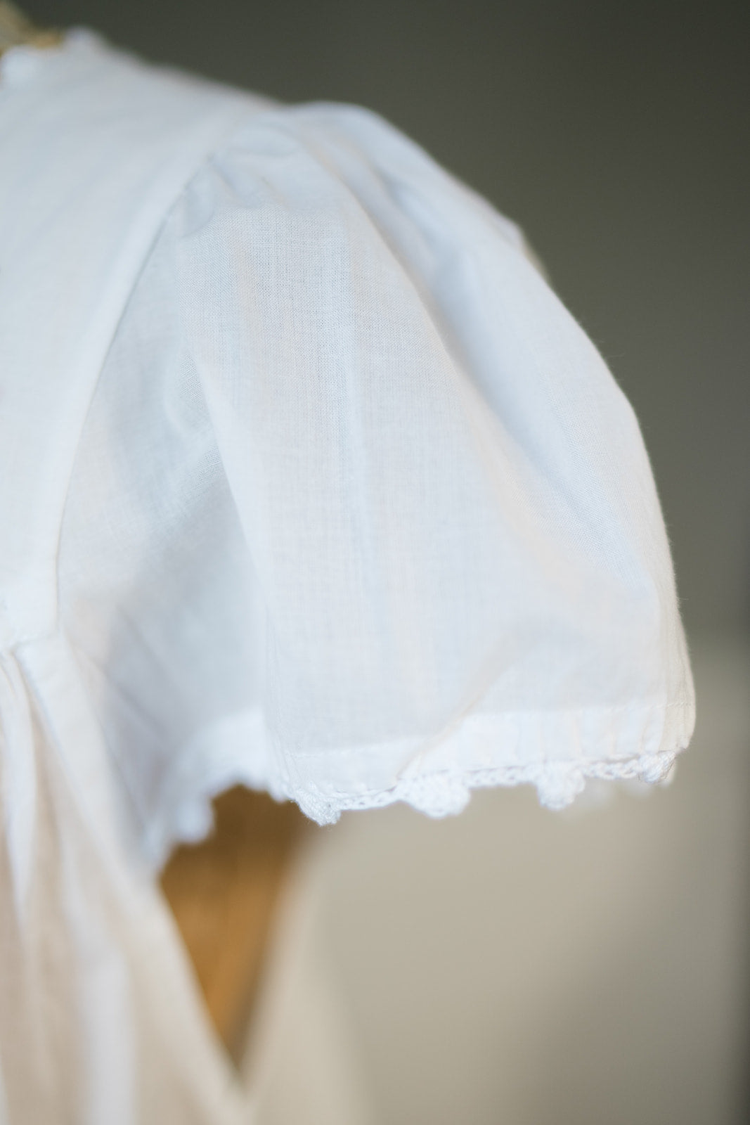 Cap Sleeve Nightgown - Red Rosebud