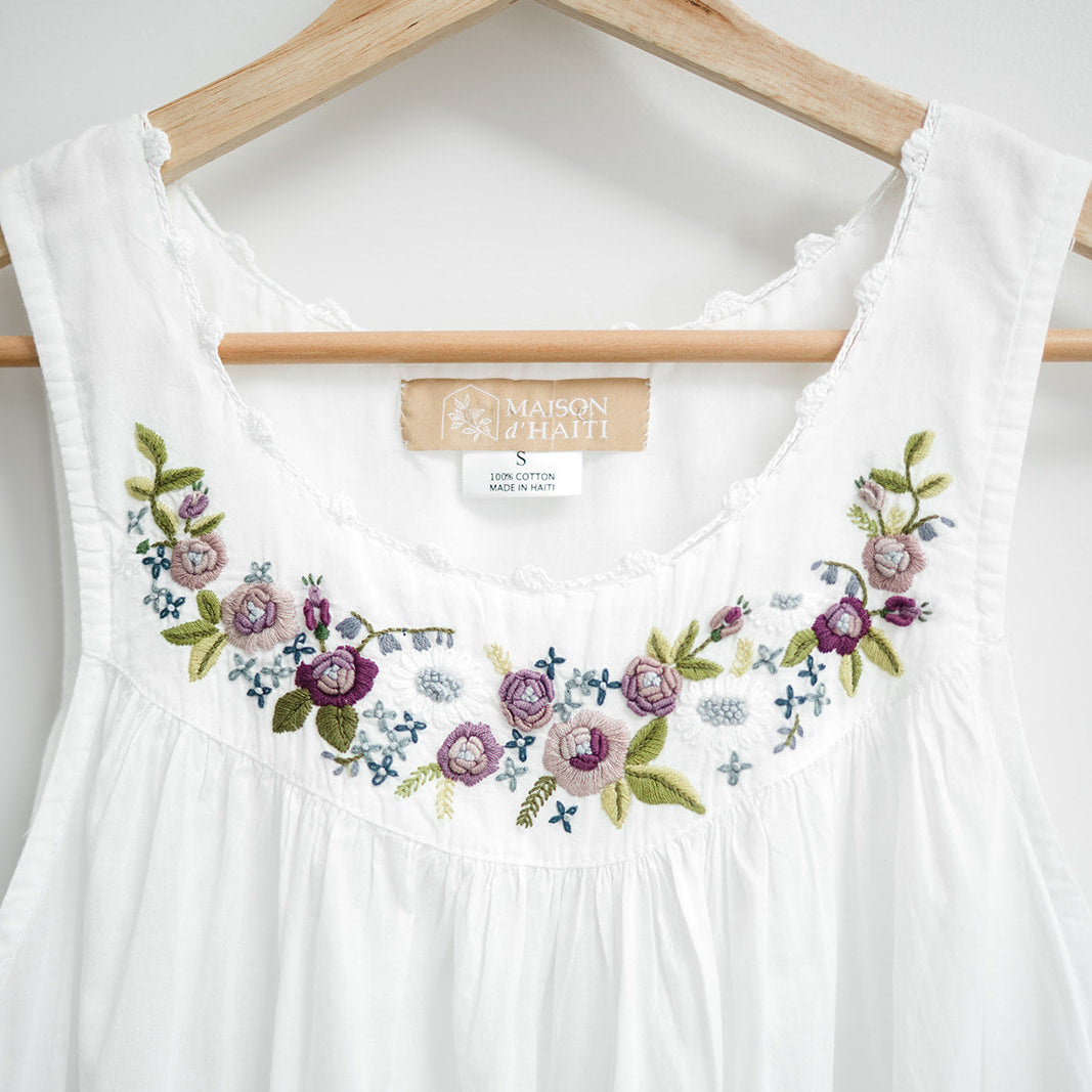 Rosebud Nightgown - Purple