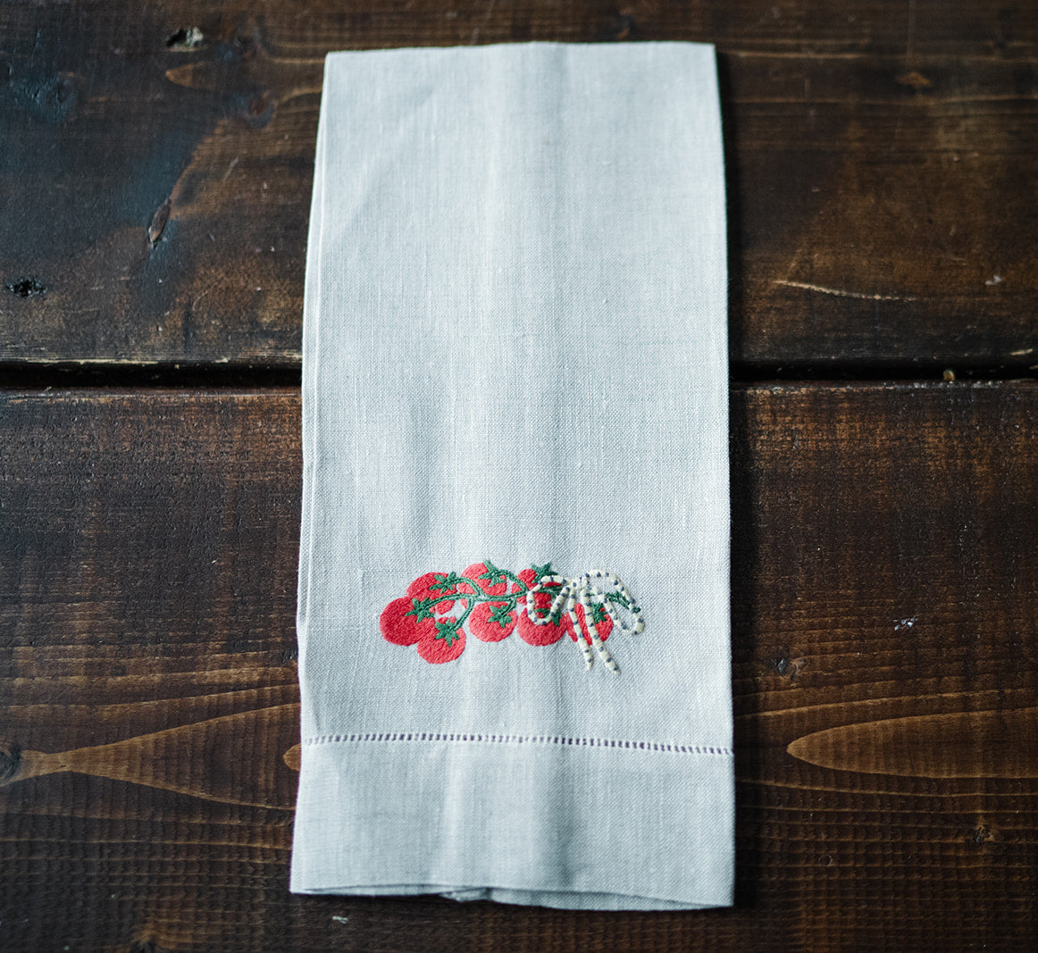 Tea Towels - Tomato