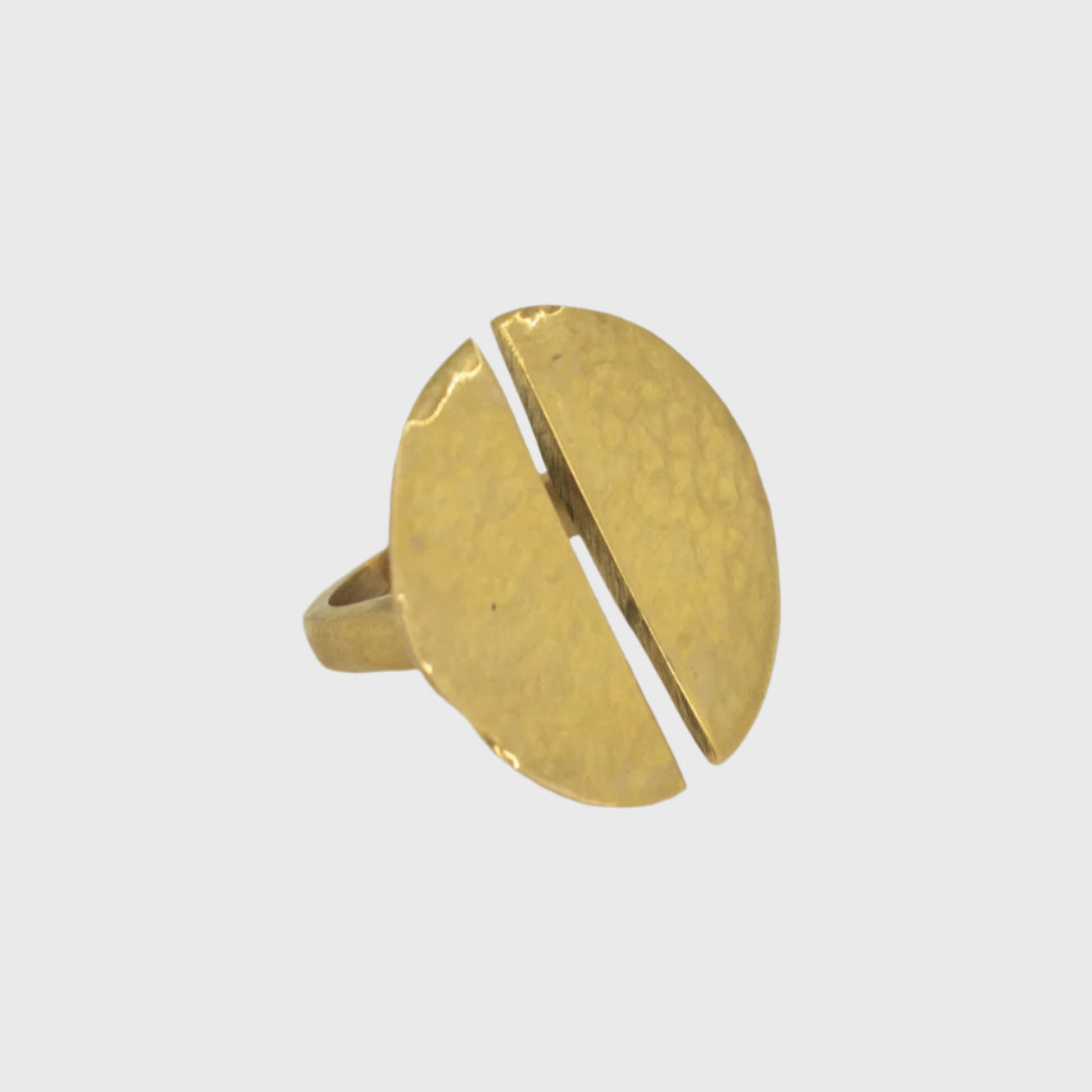Disc Half Moon Ring | Imba
