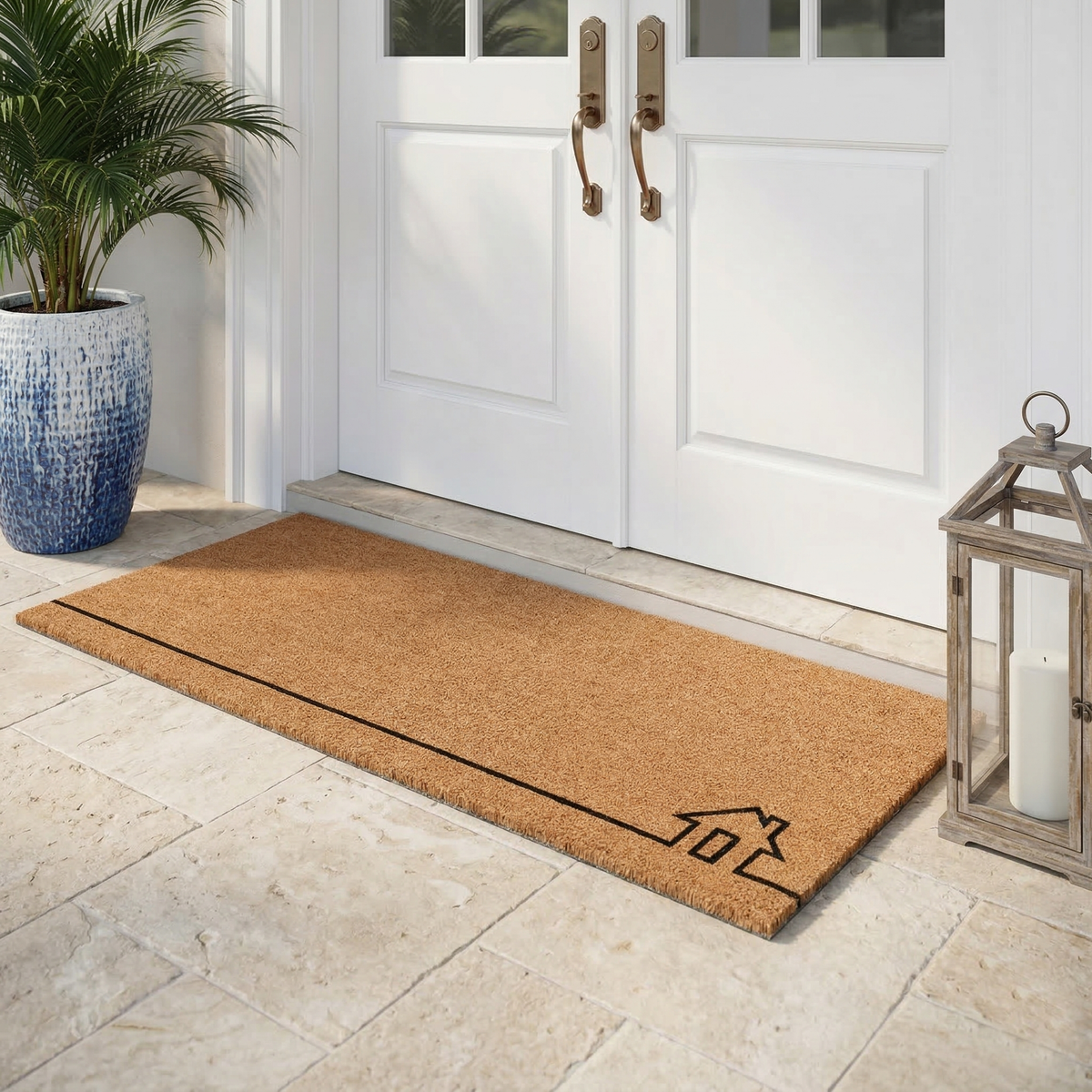 Home View - Natural Coir Doormat