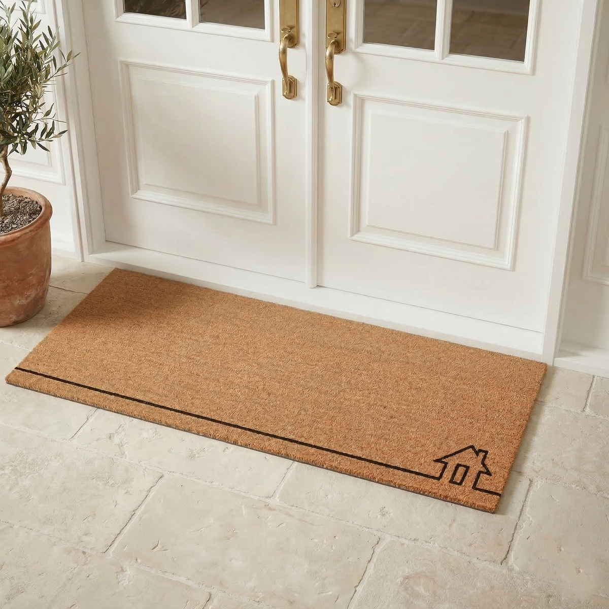 Home View - Natural Coir Doormat