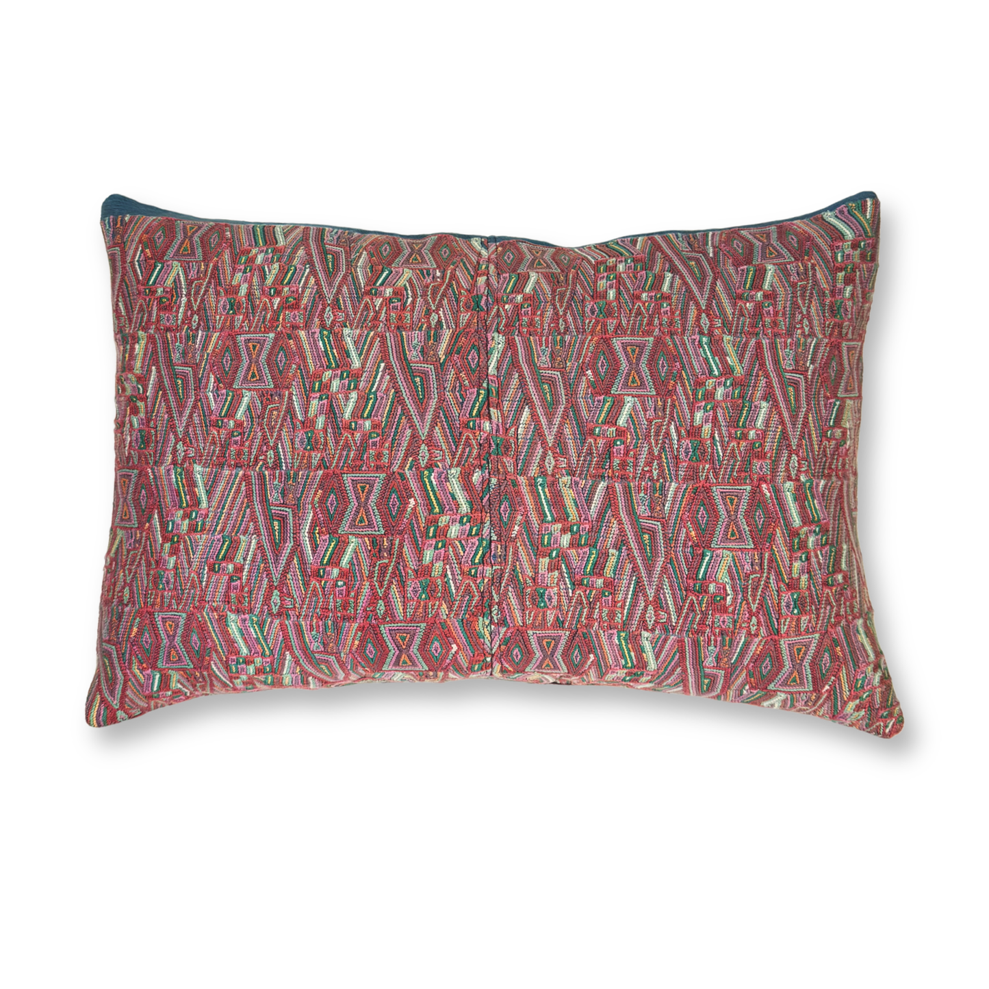 Huipil & Hemp Throw Pillow Cover
