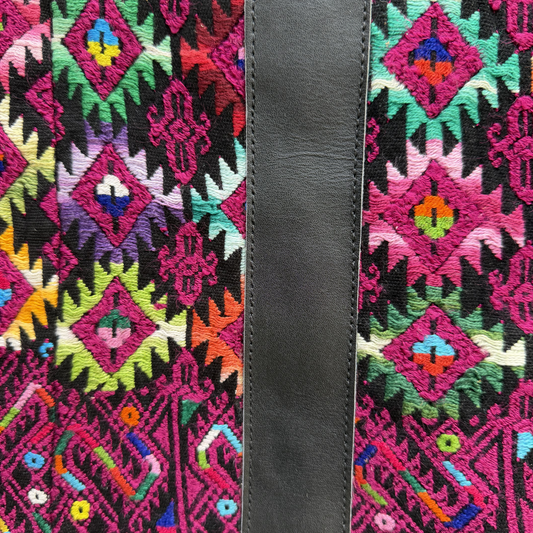 Handmade Vintage Huipil Tote