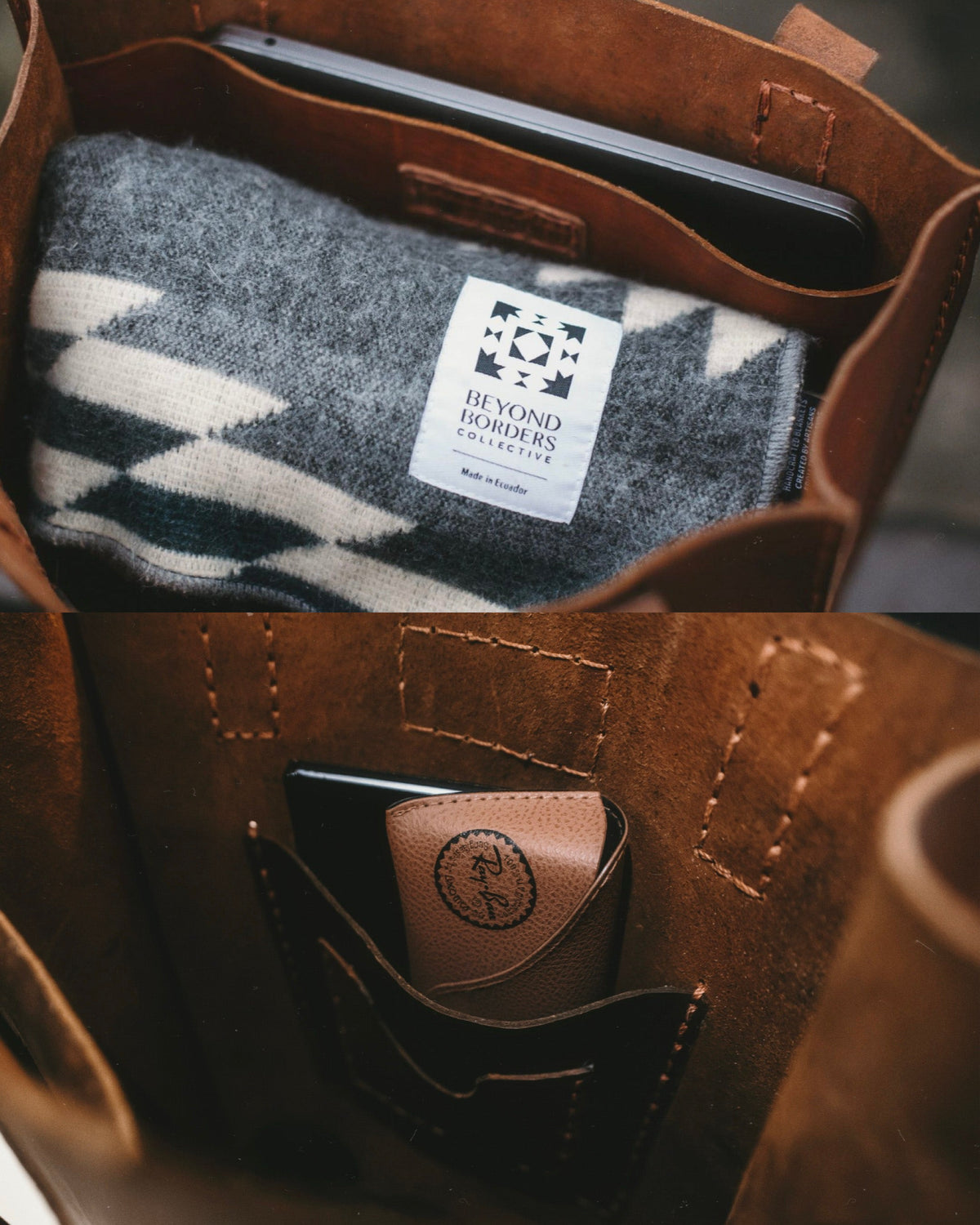 Leather Tote Bag