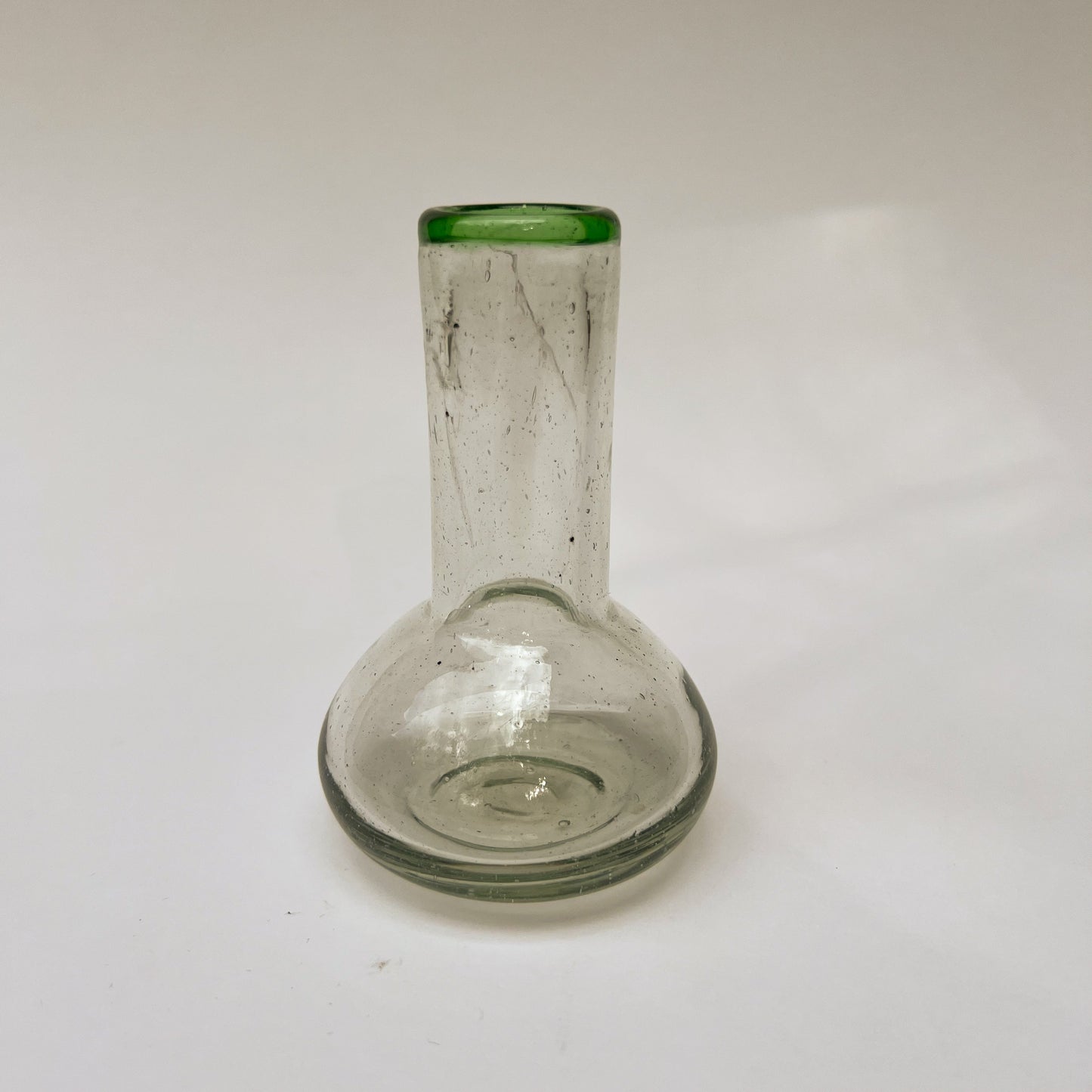 Handblown Glass Bud Vase (or Candleholder)