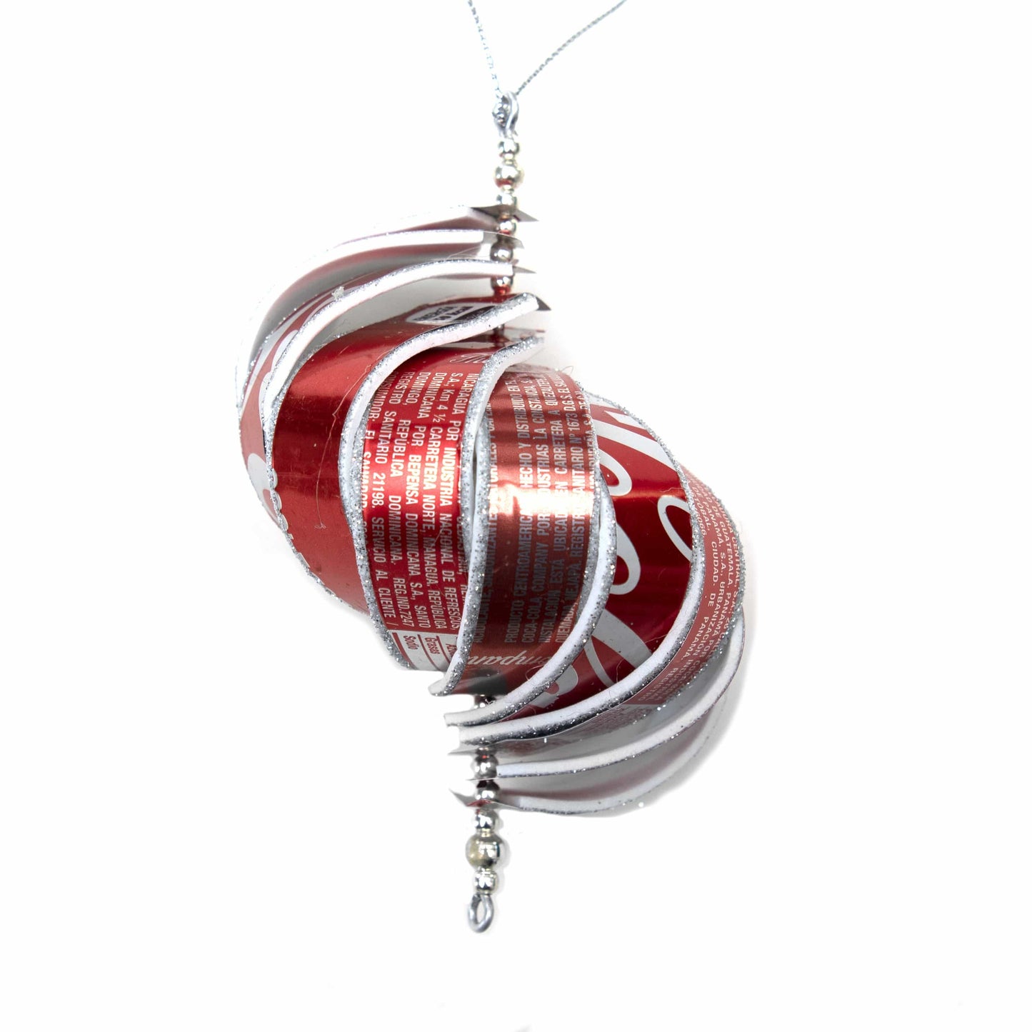 Recycled Spiral Ornament