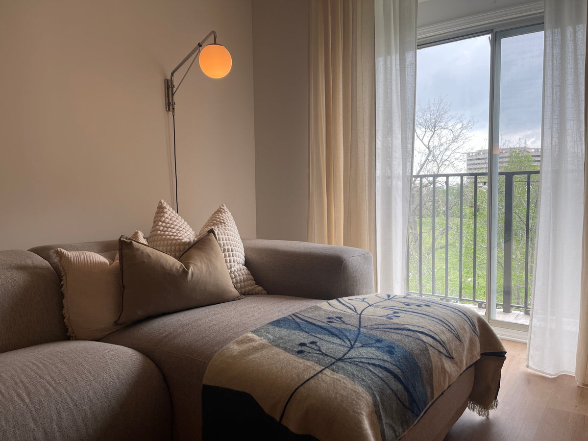 Sofia Throw Blanket - Breeze