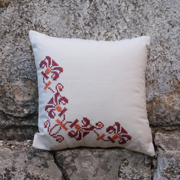 Lily Pillow Cover - Red