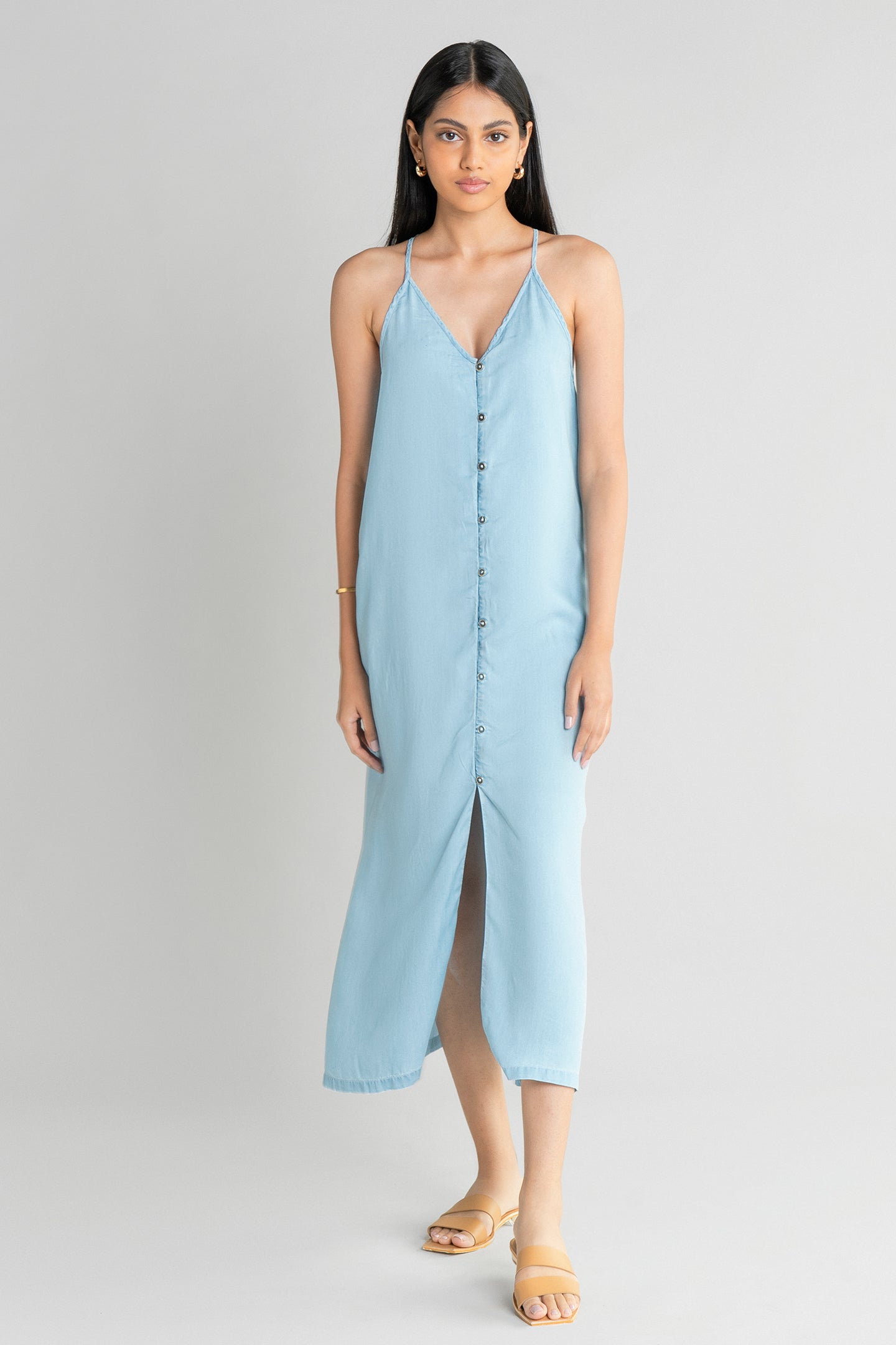 V neck Drawstring Romper in Dark Green