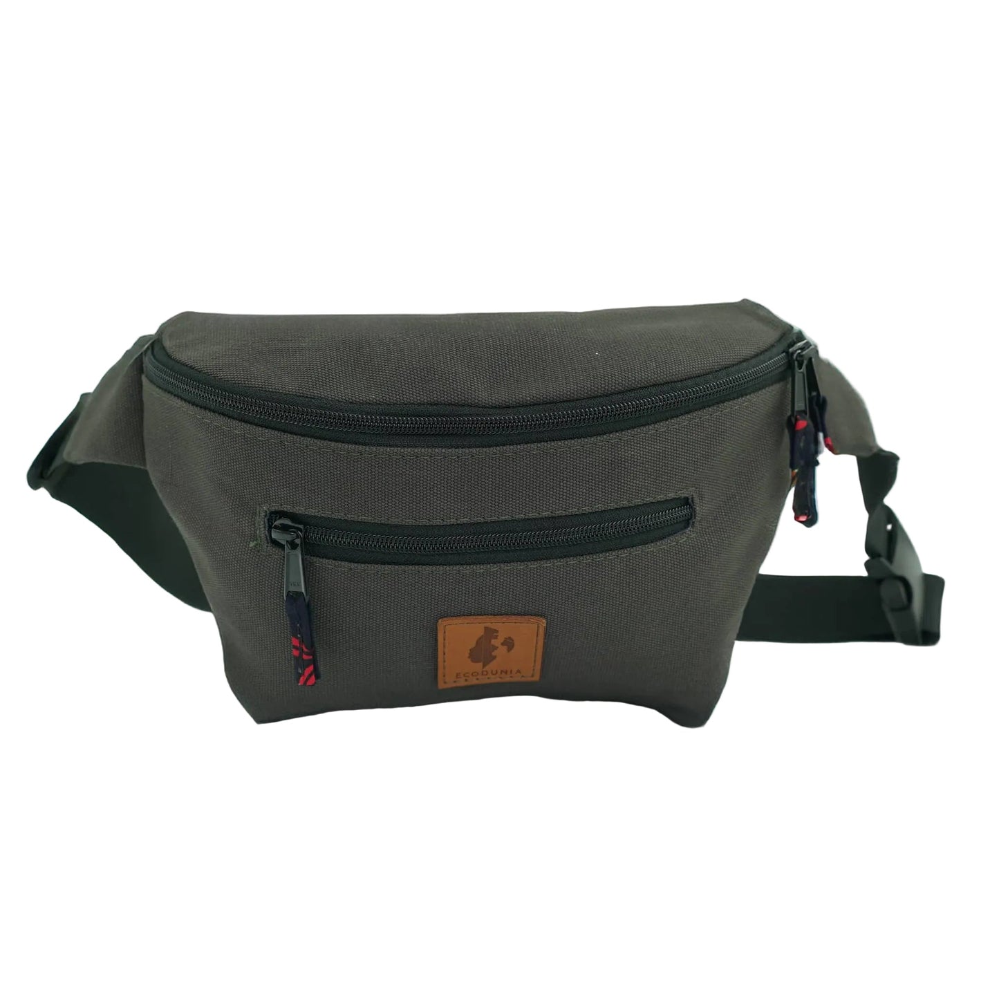 Anto Canvas Crossbody Fanny Pack #color_green