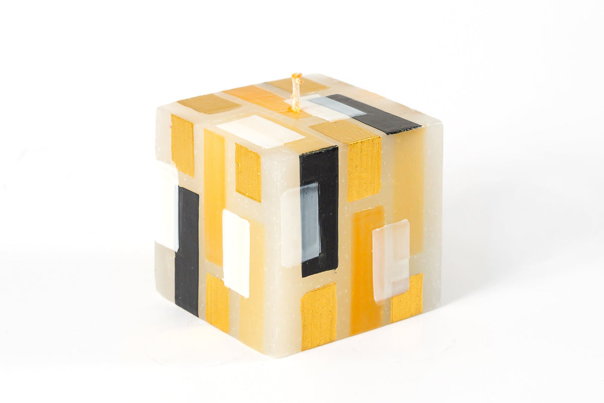 Klimt Painted Candles