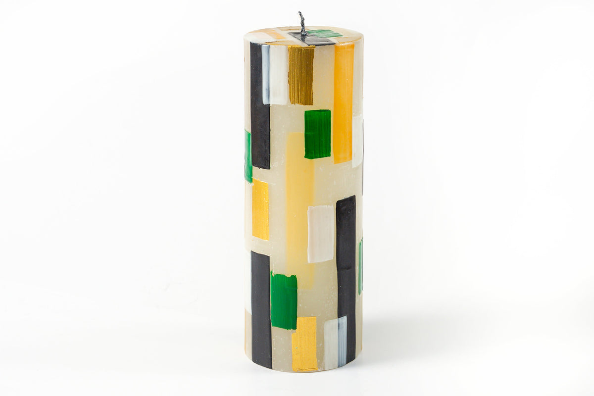 Klimt Painted Candles