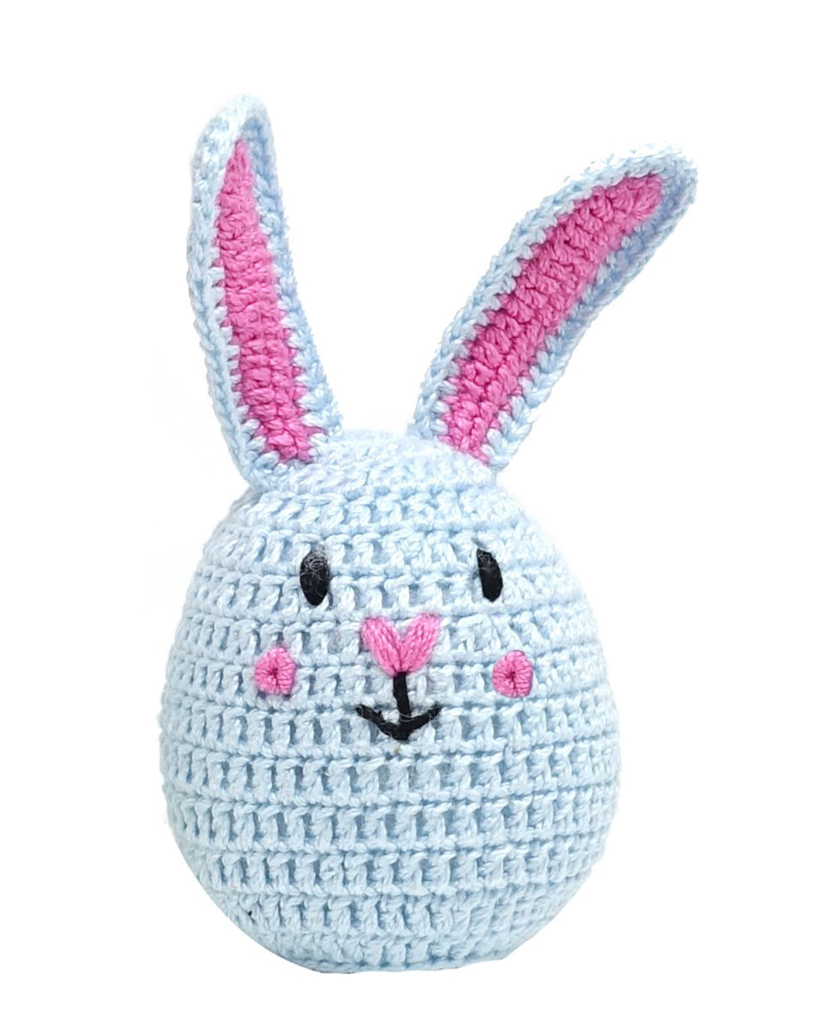 Crochet Bunny Egg Toy (case pack of 3)