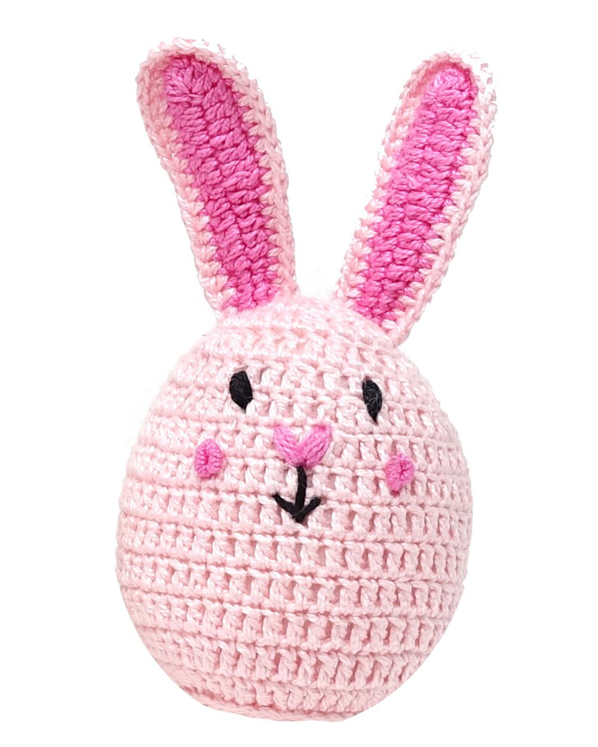 Crochet Bunny Egg Toy (case pack of 3)