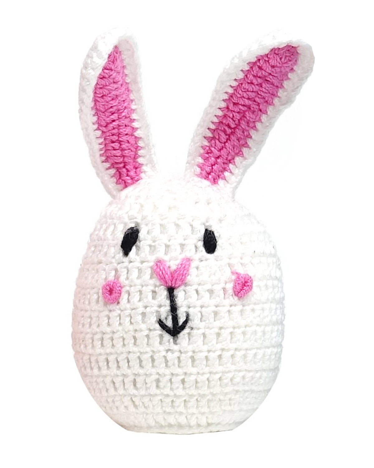 Crochet Bunny Egg Toy (case pack of 3)