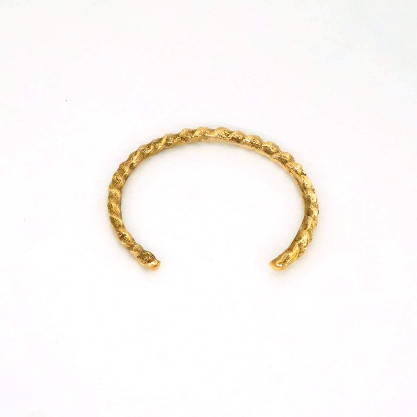 Rope Brass Cuff Bracelet | Kamba