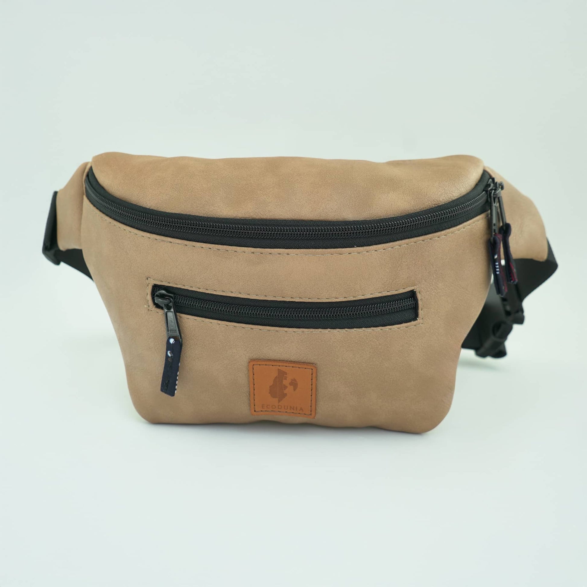 Latte Vegan Crossbody Fanny Pack #color_latte