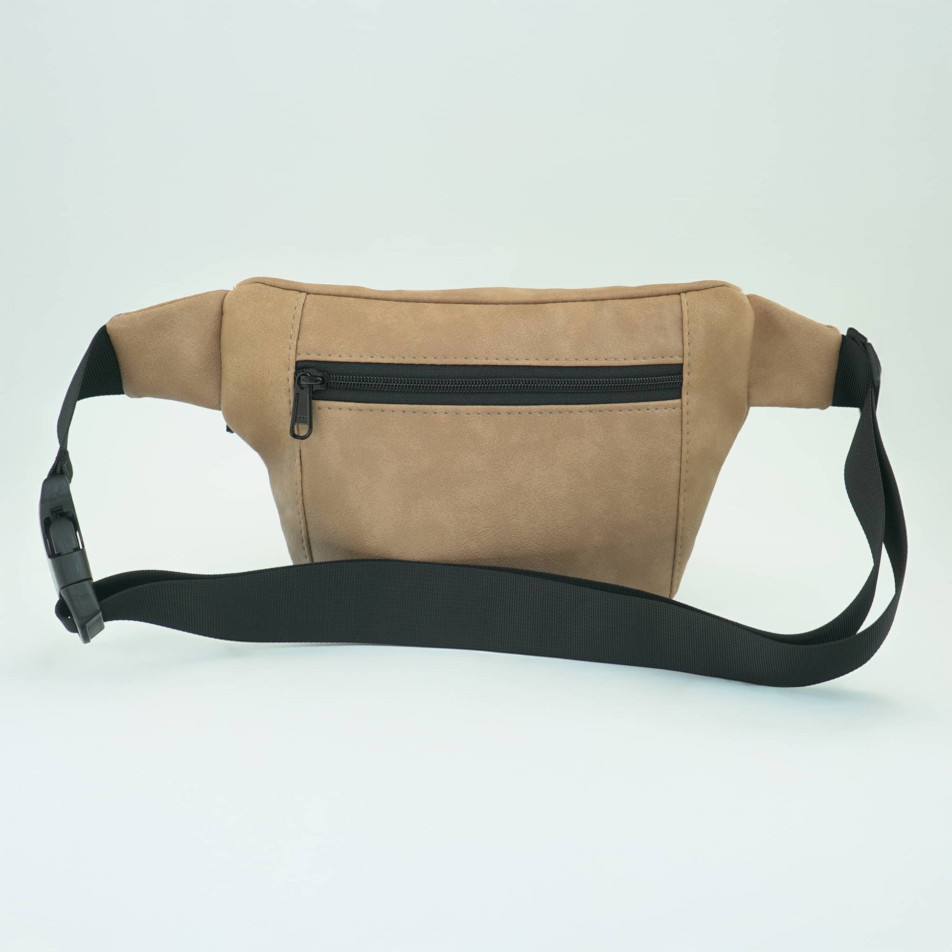 Latte Vegan Crossbody Fanny Pack #color_latte