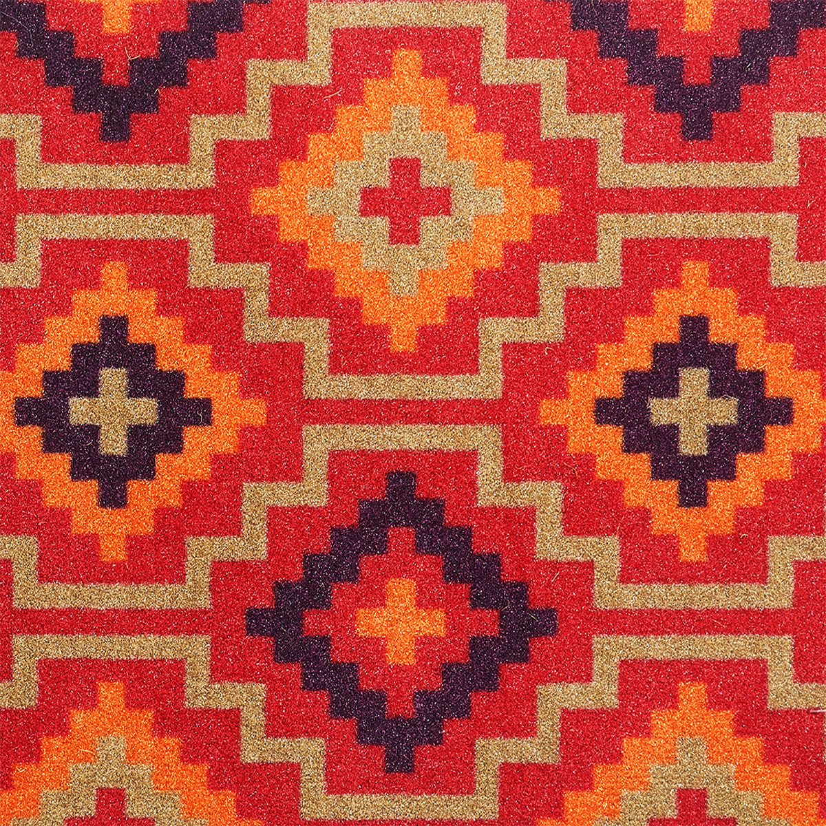 Lhasa Kilim - Red Coir Doormat