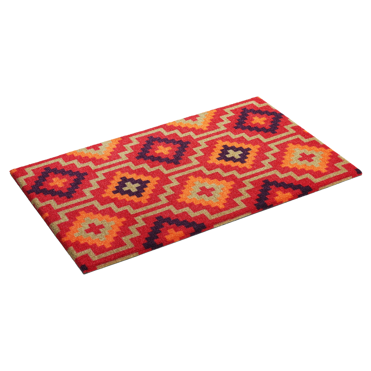 Lhasa Kilim - Red Coir Doormat
