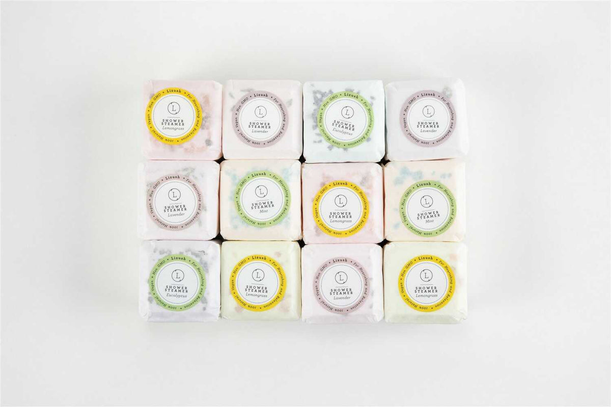 12-Piece Shower Steamers Gift Set – Natural Aromatherapy