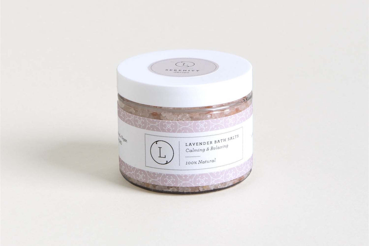 CBD Lavender Bath Salts – Epsom, Dead Sea & Himalayan Soak
