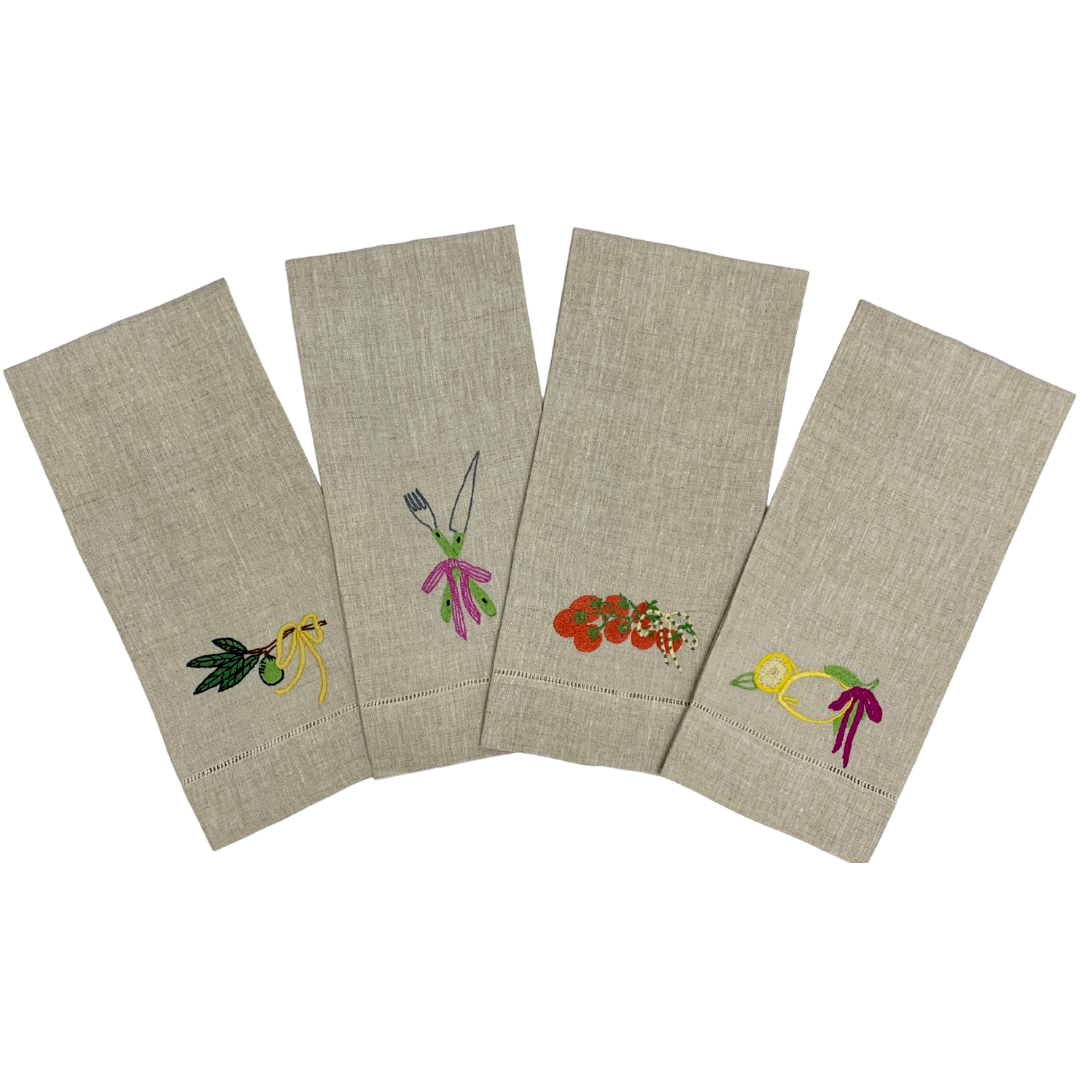 Tea Towels - Tomato