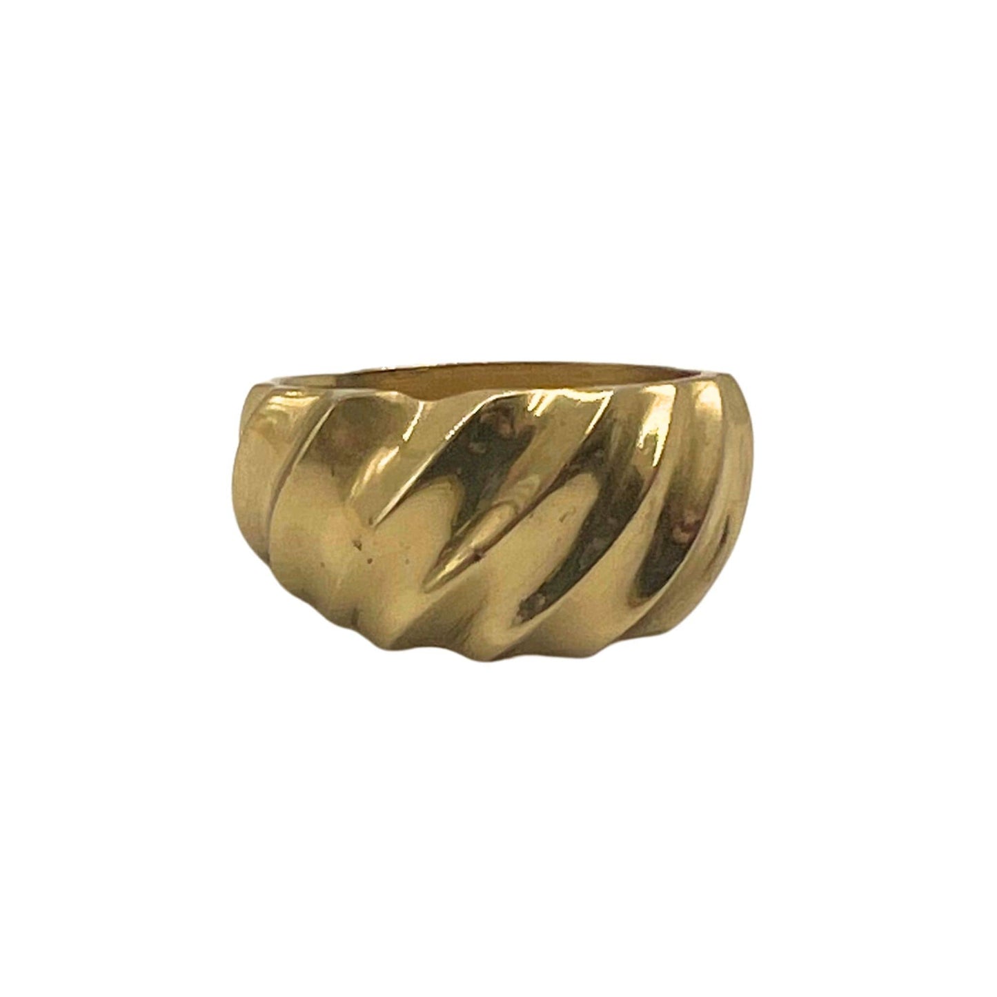 Water Waves Brass Ring | Maji