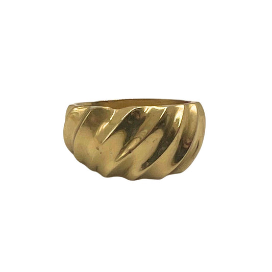 Water Waves Brass Ring | Maji