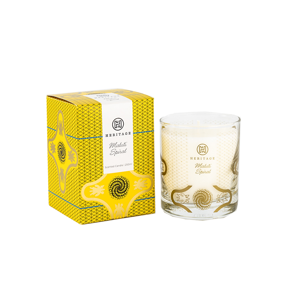 Maluti Spiral Scented Candle