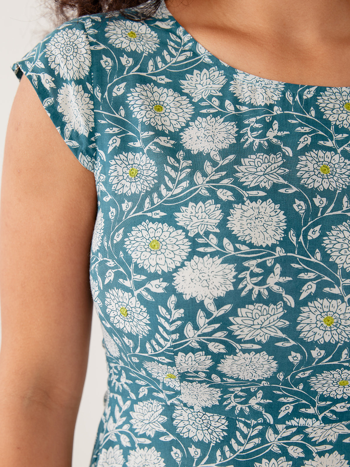 Marseille Dress - Teal Modal