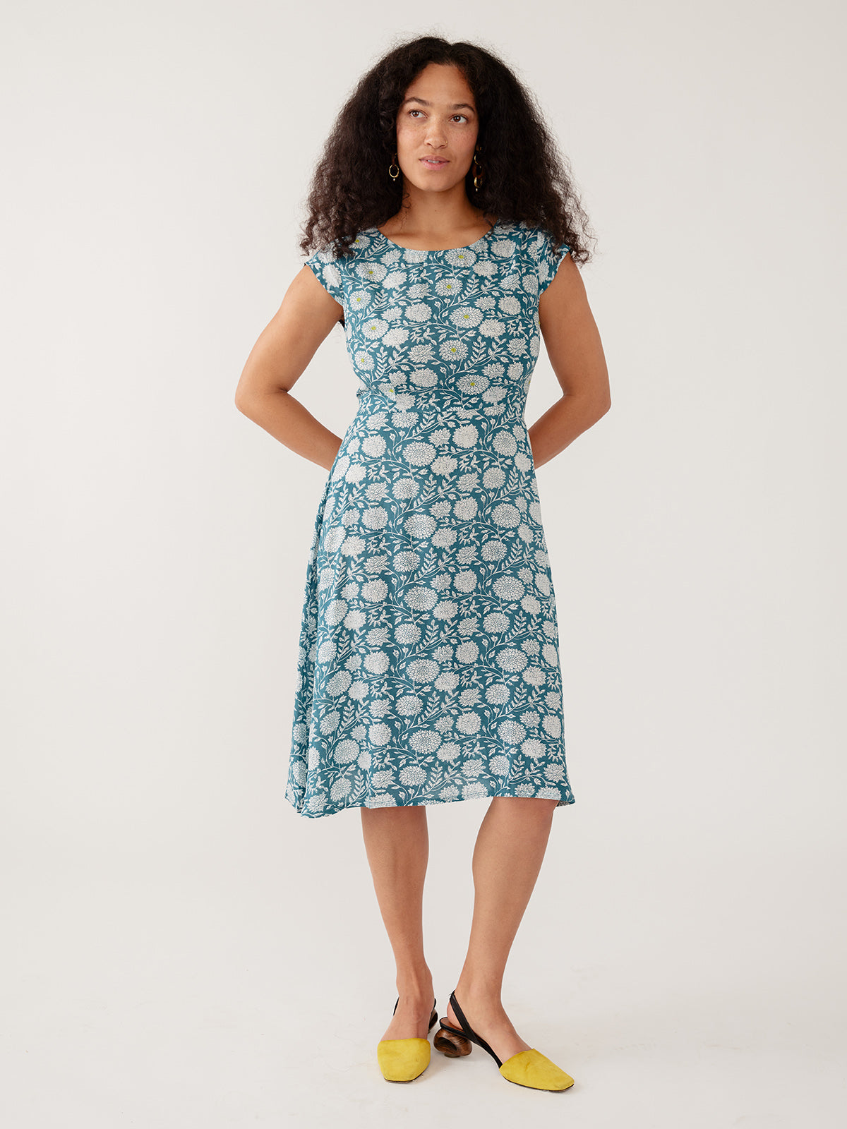 Marseille Dress - Teal Modal