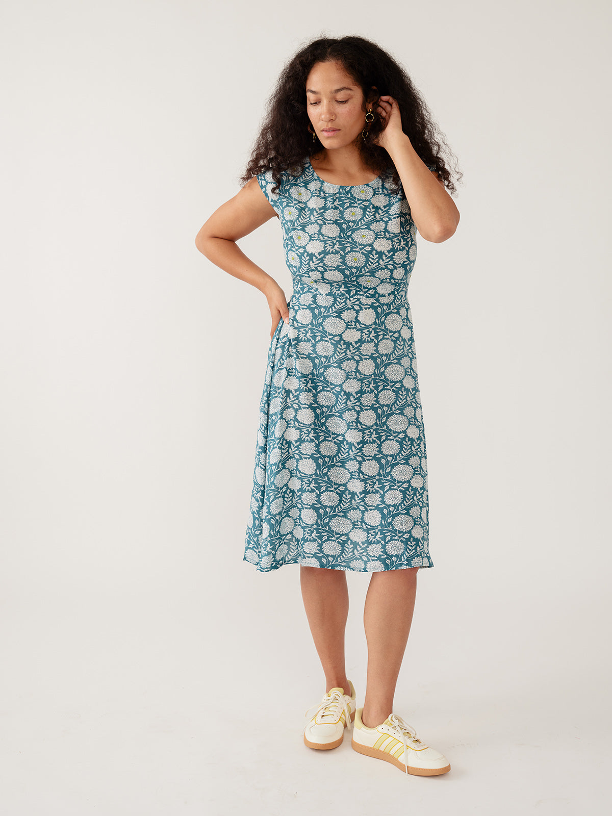 Marseille Dress - Teal Modal